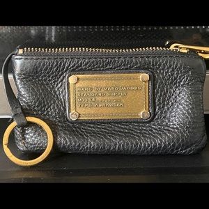Marc Jacobs mini wallet and key chain
